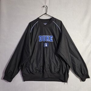 Vtg Team Edition Apparel Duke University Blue Devils Windbreaker Size XL